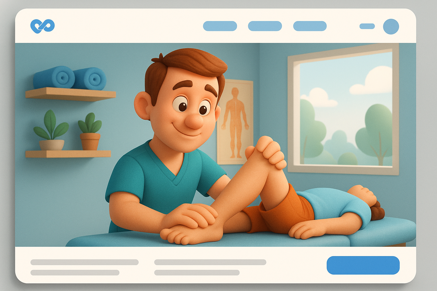 site internet pour kinésithérapeute
